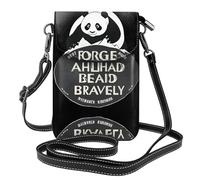 GGNKDL Moving Forward printing Crossbody bag, mobile phone bag, women's small wallet, a practical gift suitable for going out, exercising, and shopping
