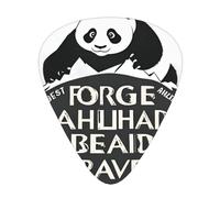 GGNKDL Moving Forward Prints Guitar plectrum 12 pieces with three thickness plectrum combinations suitable for bass and ukulele