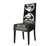 GGNKDL Moving Forward Prints Restaurant Chair Covers are Detachable, Super Elastic, and Washable, Suitable for Kitchens