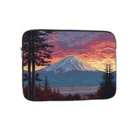 GGNKDL Mt. Fuji at Sunset Pattern Shockproof Portable Laptop Sleeve Bag 13 inch for Men Women Business Travel, Office Daily Use