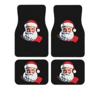 GGNKDL Santa Claus Fulfilling his Wish Printing Car Floor mats with Anti Slip Front and Rear are Suitable for Cars, Trucks and SUV