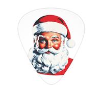GGNKDL Santa Claus fulfilling his wish Prints Guitar plectrum 12 pieces with three thickness plectrum combinations suitable for bass and ukulele