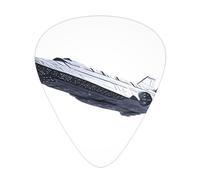 GGNKDL spacecraft Prints Guitar plectrum 12 pieces with three thickness plectrum combinations suitable for bass and ukulele