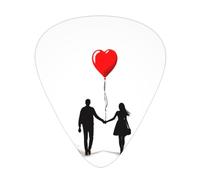 GGNKDL Stay with you forever Prints Guitar plectrum 12 pieces with three thickness plectrum combinations suitable for bass and ukulele