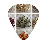 GGNKDL The Art of Napkin Folding Prints Guitar plectrum 12 pieces with three thickness plectrum combinations suitable for bass and ukulele