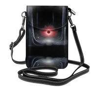 GGNKDL The Eye of Terror in the Forest printing Crossbody bag, mobile phone bag, women's small wallet, a practical gift suitable for going out, exercising, and shopping