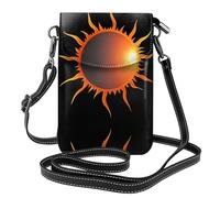 GGNKDL The hot sun printing Crossbody bag, mobile phone bag, women's small wallet, a practical gift suitable for going out, exercising, and shopping
