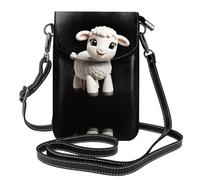 GGNKDL The sheep printing Crossbody bag, mobile phone bag, women's small wallet, a practical gift suitable for going out, exercising, and shopping