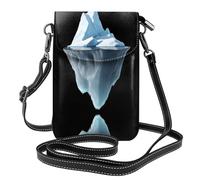GGNKDL The tip of the iceberg printing Crossbody bag, mobile phone bag, women's small wallet, a practical gift suitable for going out, exercising, and shopping
