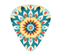 GGNKDL Trompe l'oeil Prints Guitar plectrum 12 pieces with three thickness plectrum combinations suitable for bass and ukulele