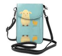 GGNKDL two animals printing Crossbody bag, mobile phone bag, women's small wallet, a practical gift suitable for going out, exercising, and shopping