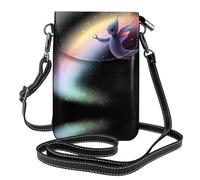 GGNKDL Unidentified creatures in the starry sky printing Crossbody bag, mobile phone bag, women's small wallet, a practical gift suitable for going out, exercising, and shopping