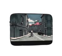 GGNKDL Urban Architecture Pattern Shockproof Portable Laptop Sleeve Bag 13 inch for Men Women Business Travel, Office Daily Use