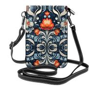 GGNKDL Vintage Decorative Tattoos printing Crossbody bag, mobile phone bag, women's small wallet, a practical gift suitable for going out, exercising, and shopping