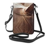 GGNKDL Wind marks on the sand dunes printing Crossbody bag, mobile phone bag, women's small wallet, a practical gift suitable for going out, exercising, and shopping