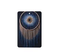 GGNKDL Woven dream catcher prints 6-piece Rectangle car air freshener with hanging type car accessories