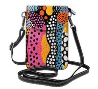 GGNKDL Zebra Polka Dot printing Crossbody bag, mobile phone bag, women's small wallet, a practical gift suitable for going out, exercising, and shopping
