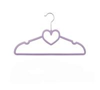 GGNPCWW Suit Hangers 10PCS 33cm 42cm Velvet Hangers for Adult Clothes Suit Shirt Coat Plastic Jackets Heart Closet Clothing Hanging Supplies(Adult 41cm -03a)