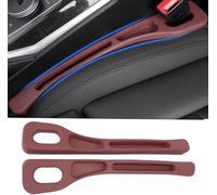 GGOIN 2Pcs Car Seat Gap Filler for Nissan Qashqai Ⅱ J11 2013-2021, Stop Things From Dropping Drop Blocker Car Accessories Suitable for Most Cars,C Red