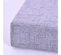 GGoty Armchair Booster Cushion Square Seat Pad,Comfort Memory Foam Extra Thick Seat Cushion Universally-Thick 10CM (Gray,40x40cm)