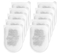 GGPEIH 10 Packs Carbon Filter Cartridges for Tetra EasyCrystal Filter Pack C600 Fish Tank Carbon Filter Cartridges Aquarium Filter Cartridges Pads with Active Carbon, Zeolite for Tetra EasyCrystal