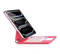 GGQFGTOJ for iPad Pro 13 Inch Case with Keyboard (M4, 2024),Magic-Style Magnetic - 7 Colors Backlight -Floating Cantilever Stand - Multi-Touch Trackpad Keyboard Case for iPad Pro 13