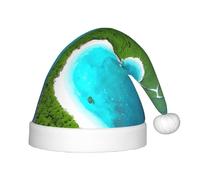 GGsdaf An island in the ocean Children's Christmas hats perfect for Christmas costumes and party supplies