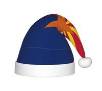 GGsdaf Arizona Flag Children's Christmas hats perfect for Christmas costumes and party supplies