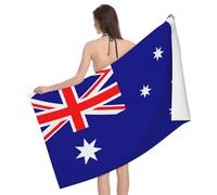 GGsdaf Australian flag Bath Towel Soft bath towels suitable for use in gyms hotels and everyday bathrooms