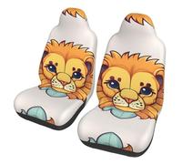 GGsdaf Cartoon cute little lion Car Seat Covers Car seat covers easy-to-clean car seat covers suitable for cars or trucks