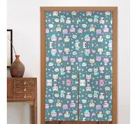 GGsdaf Cute little fox Curtains for Windows Living Room Kitcken Bedroom Etc ï¼ˆThe size is 34x56inï¼‰