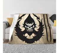 GGsdaf Devil Satan 50"x40" Flannel Blanket - King Size - Suitable for Beds and Sofas - Luxurious Micro Plush - Comfortable and Warm Blanket