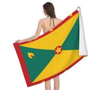 GGsdaf Flag of Grenada Bath Towel Soft bath towels suitable for use in gyms hotels and everyday bathrooms