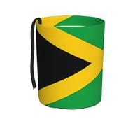 GGsdaf jamaica flag Car trash can suitable for car front and back seat car storage trash can