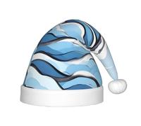 GGsdaf Waves lapping at the rocks Children's Christmas hats perfect for Christmas costumes and party supplies
