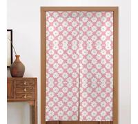 GGsdaf White Chrysanthemum Texture Chart Curtains for Windows Living Room Kitcken Bedroom Etc ï¼ˆThe size is 34x56inï¼‰