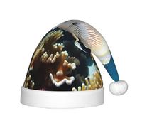 GGsdaf White-golden fish Children's Christmas hats perfect for Christmas costumes and party supplies