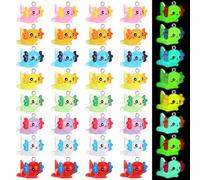 GGSTDDUP 32pcs Axolotl Resin Charms, Luminous Mini Axolotl Figures, Mini Resin Animals Glow in The Dark for DIY Bracelet Necklace Keychain Jewelry Making