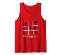 GGT Believe Hope Love 1 Cor 13:7 Christian Bible Verse Tank Top