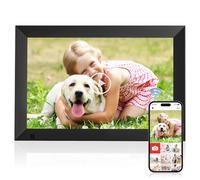 GGUA Digital Photo Frame Wifi 10.1 Inch Built in 32GB Memory, 1280x800 IPS LCD Touchscreen, Auto-Rotate and Audio, Quick and Easy Share Photos or Videos via the Frameo App, the Best Choice for Gifting