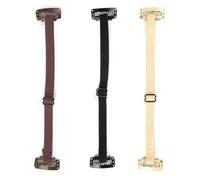 GGUFAY 3 Pack Pull Up Invisible Hair Ties for Chin, Neck and Eyes, Reusable Drawstrings, Elastic Braided Nylon Bands