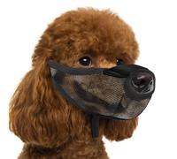 GGUFAY Dog Muzzle for Dogs, Pet Muzzle Mask, Prevent Random Eating, Anti Barking, Anti Bite, Breathable Mesh, Anti-Licking Mouth, Portable