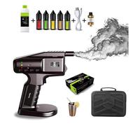 Gguwug Handheld Smoked Bubble Gun,Cocktail Bubble Smoke Gun Smoke Generator ToolNo Open Flame Required Great for Classy Smoke, Food, Cocktails, Meat, Drinks, with Bubble Liquid & Essential Oil