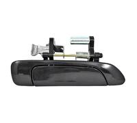 Ggwqfuh Car Side Door Handle for Civic 2001-2005 Complete Set Car Outside Exterior Door Handle Black Front Rear 72180S5A013 72180S5DA02