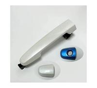 Ggwqfuh Car Side Door Handle for Toyota for Yaris 2007-2011 Car Exterior Door Handle White 69211-AA010 69211-AA020(White Handle)