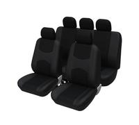 Ggwqfuh For WARTBURG 353 For Tourist For VECTOR M12 Car Seat Cover Detachable Headrests Polyestor Car Seat Covers(Black full set)