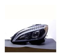 Ggwqfuh Headlamp Assembly For Benz C Class W204 2007-2011 Pair Of Car Xenon Headlight DRL Daytime Running Light Yellow Turn Signal Headlights