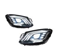 Ggwqfuh Headlamp Assembly For Benz S Class W222 2014-2018 For Maybach Style Car Headlights LED Auto Headlamp Assembly Projector Lens Accessories Kit Headlights(B one pair,Right steering wheel)