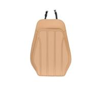 Ggwqfuh Universal Leather Car Seat Cover Four Season Auto Breathable Comfortable Saddle Cushions Covers For Seats Car Seat Covers(BrownC backrest)