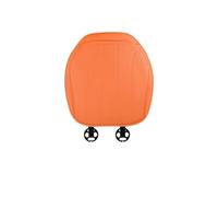 Ggwqfuh Universal Leather Car Seat Cover Four Season Auto Breathable Comfortable Saddle Cushions Covers For Seats Car Seat Covers(Aorange front seat)